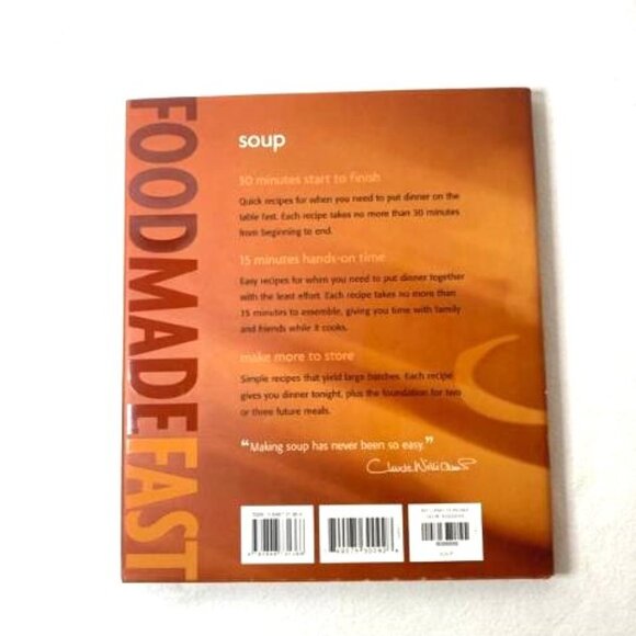 Williams Sonoma Cookbooks Lot of 2 Year-Round Roasting & Soup: Food Made Fast - Picture 7 of 9